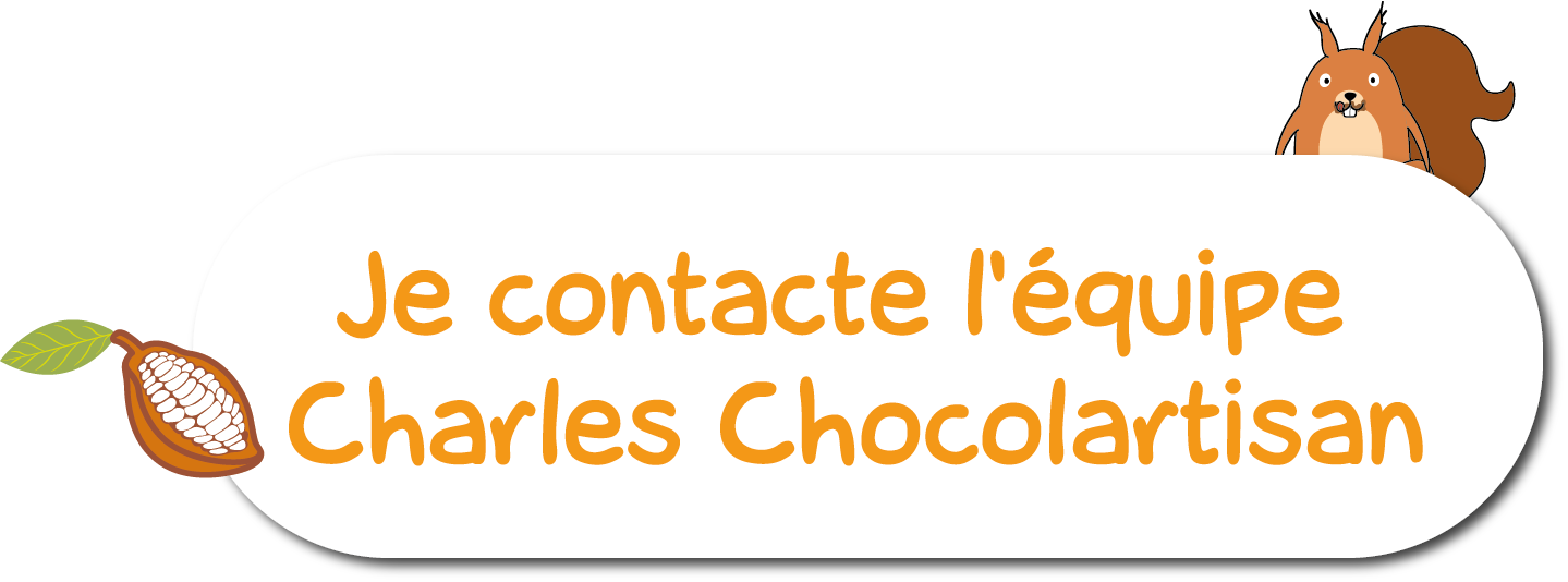 Contacter l'équipe pâtes à tartiner Charles Chocolartisan